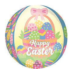 16" Easter Egg Basket Orbz