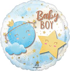 15" Little Moon Boy Panoramic