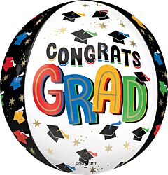 16" Bright Future Congrats Grad Orbz