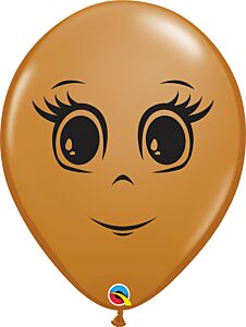 16" Qualatex Feminine Face Latex - Mocha