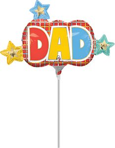 14" Graphic Grids Dad