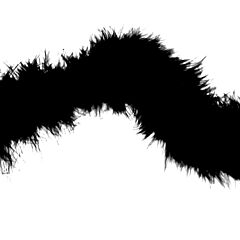 2 yd x 2.5" Marabou Boa - Black