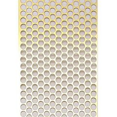 3 1/8" x 50yd Punchinello Ribbon - Gold