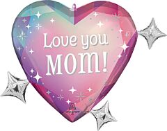 28" Radiant Gems Love You Mom