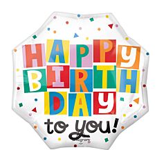 22" Celebrate the Day Birthday