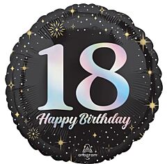 17" Sparkling Birthday 18