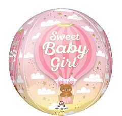 16" Its a Girl Pink Orbz