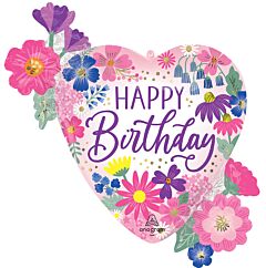 29" Garden Florals Birthday