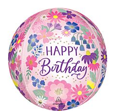 16" Garden Florals Birthday