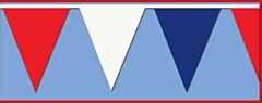 120' Pennant Banner - Red/White/Blue