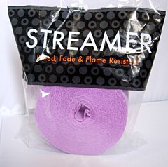 81' Crepe Streamer- Lavender