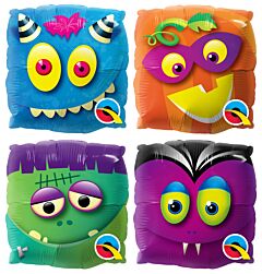9" Halloween Fun Faces