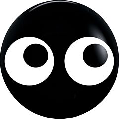 5" Spider Eyes  Deluxe Black Latex