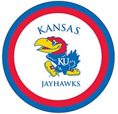 U Of Kansas - 9" Plate 10Ct