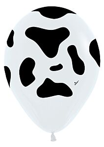 11" Sempertex Cow Print Latex