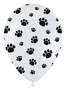 11" Sempertex Paw Prints Latex