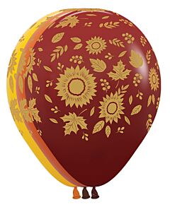 11" Harvest Sunflowers Latex