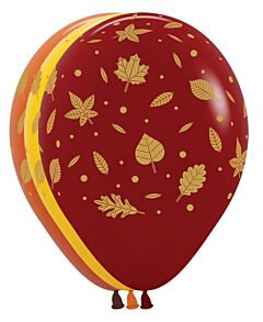 11" Fall Leaves Latex