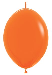 12" Link-O-Loon Fashion Orange Latex