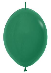 12" Link-O-Loon Fashion Forest Green Latex
