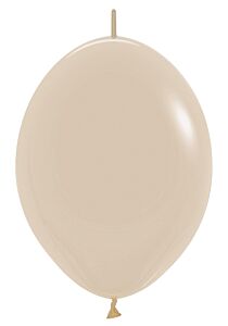 12" Link-O-Loon Deluxe White Sand Latex