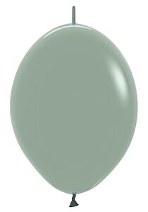 12" Link-O-Loon Pastel Dusk Laurel Green Latex