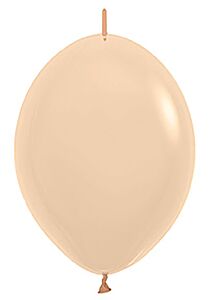 12" Link-O-Loon Pastel Matte Malibu Peach Latex