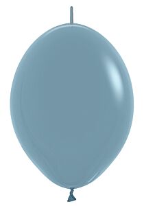 6"  Link-O-Loon  Pastel Dusk Blue Latex