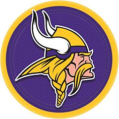 Minnesota Vikings - 9" Paper Plate 6/8
