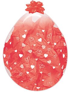 18" Sempertex Stuffing Latex Infinity Hearts