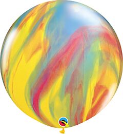 30" Qualatex Traditional Agate Latex