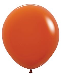 18" Sempertex Deluxe Sunset Orange Latex