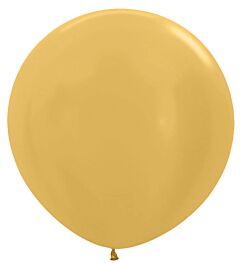 36" Sempertex Metallic Gold Latex