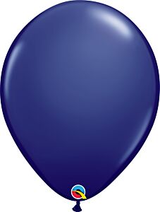16" Qualatex Navy Latex
