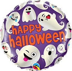 18" Halloween Emoticon Ghosts