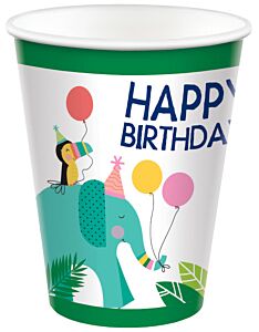 Jungle Bday - 9 oz Cup