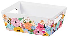 9" Market Tray - Wildflower Garden