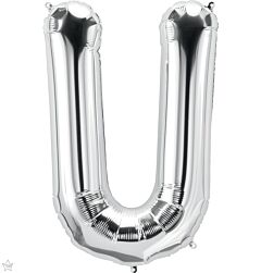 34" Northstar Silver Letter U