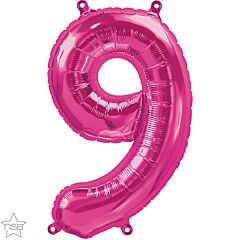 16" Northstar Magenta Number 9