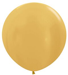 24" Sempertex Metallic Gold Latex