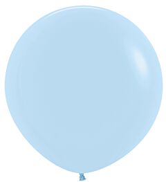 24" Sempertex Pastel Matte Blue Latex