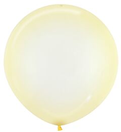 24" Sempertex Crystal Pastel Yellow Latex