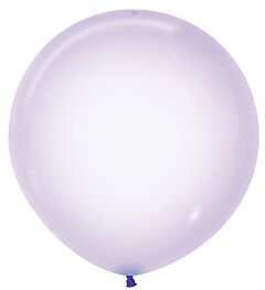 24" Sempertex Crystal Pastel Lilac Latex