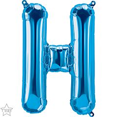 16" Northstar Blue Letter H