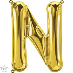 16" Northstar Gold Letter N