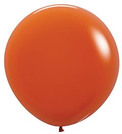 24" Sempertex Deluxe Sunset Orange Latex
