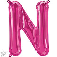 16" Northstar Magenta Letter N