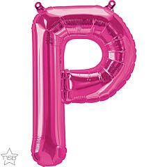 16" Northstar Magenta Letter P
