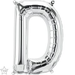 16" Northstar Silver Letter D