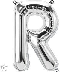 16" Northstar Silver Letter R
